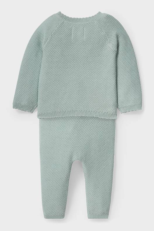 Babys - Baby-Outfit - 2 teilig - mintgrün