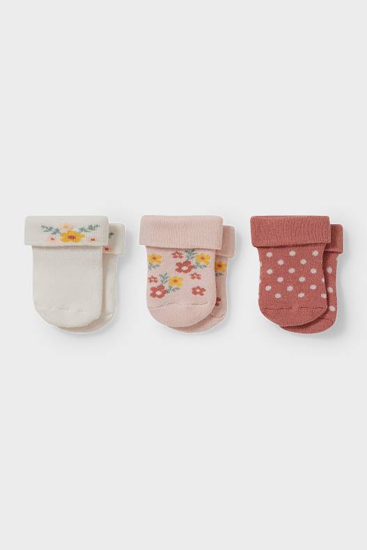 Babys - Multipack 3er - Baby-Socken - cremeweiß