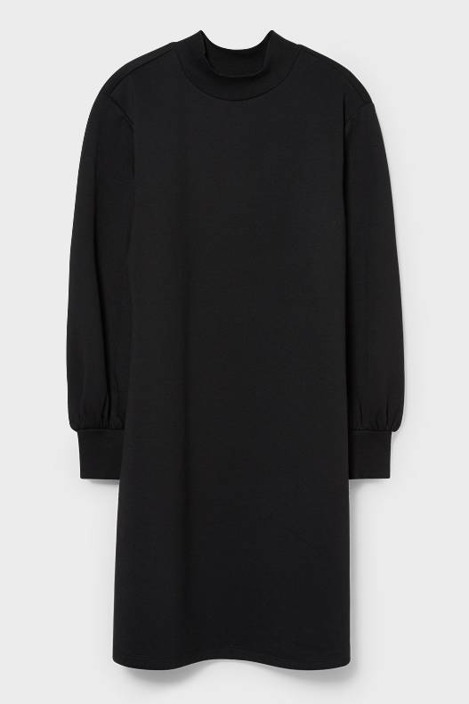 Women - Sweatshirt dress - black