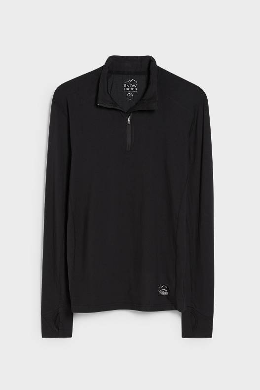 Sale - Ski-Unterhemd - schwarz