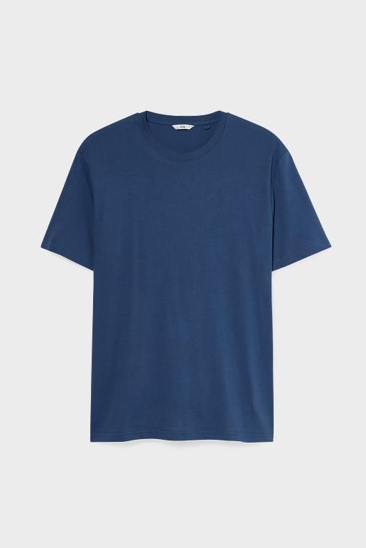 Trend - T-Shirt - Bio-Baumwolle - blau