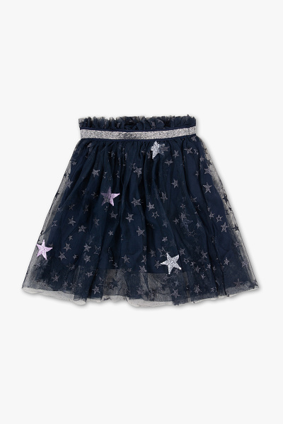 C en A Rok glanseffect, Blauw, Maat 140 C en A Rok glanseffect, Blauw, Maat 140