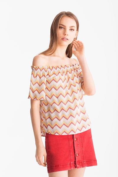 C&A Bluse, Bunt, Größe: 40 C&A Bluse, Bunt, Größe: 40
