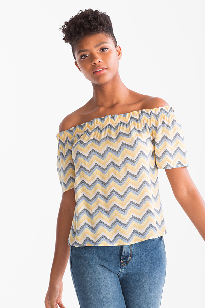 C&A Bluse, Bunt, Größe: 34 C&A Bluse, Bunt, Größe: 34