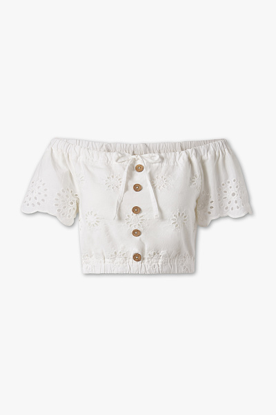 C&A Bluse, Weiß, Größe: 44 C&A Bluse, Weiß, Größe: 44