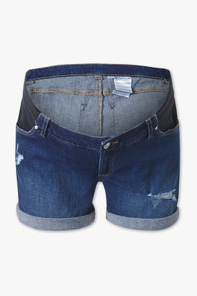 Jeans Short Shorts Premamá The Mujer UXqwHR