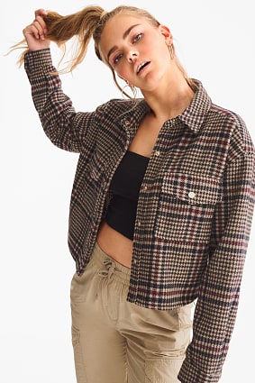 C Shop Bikerjacke Kaufen DamenLederjacke Günstig amp;a Online yvmn0wON8