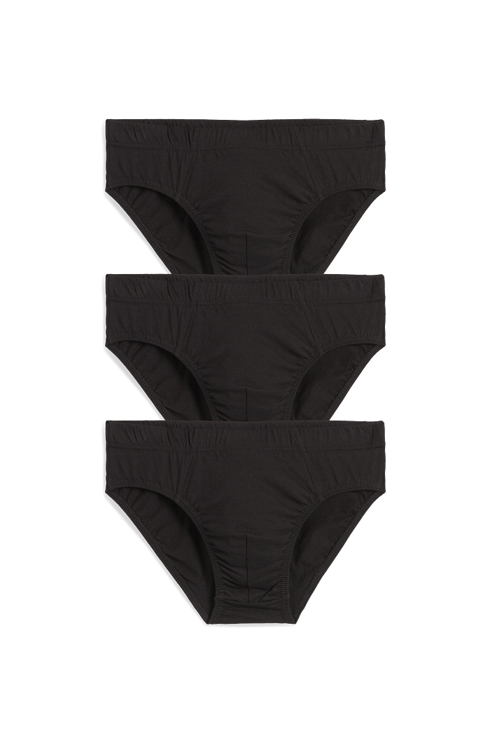 C&A Multipack 3er-Slip, Schwarz, Größe: XL