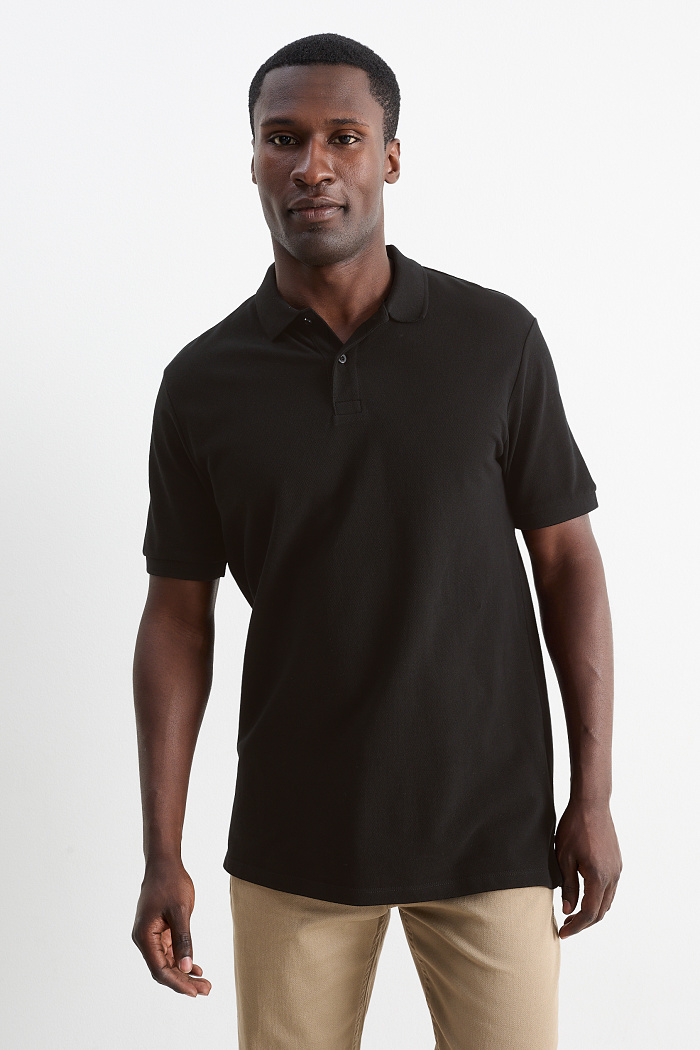 C&A Poloshirt-Regular Fit, Weiß, Größe: XL