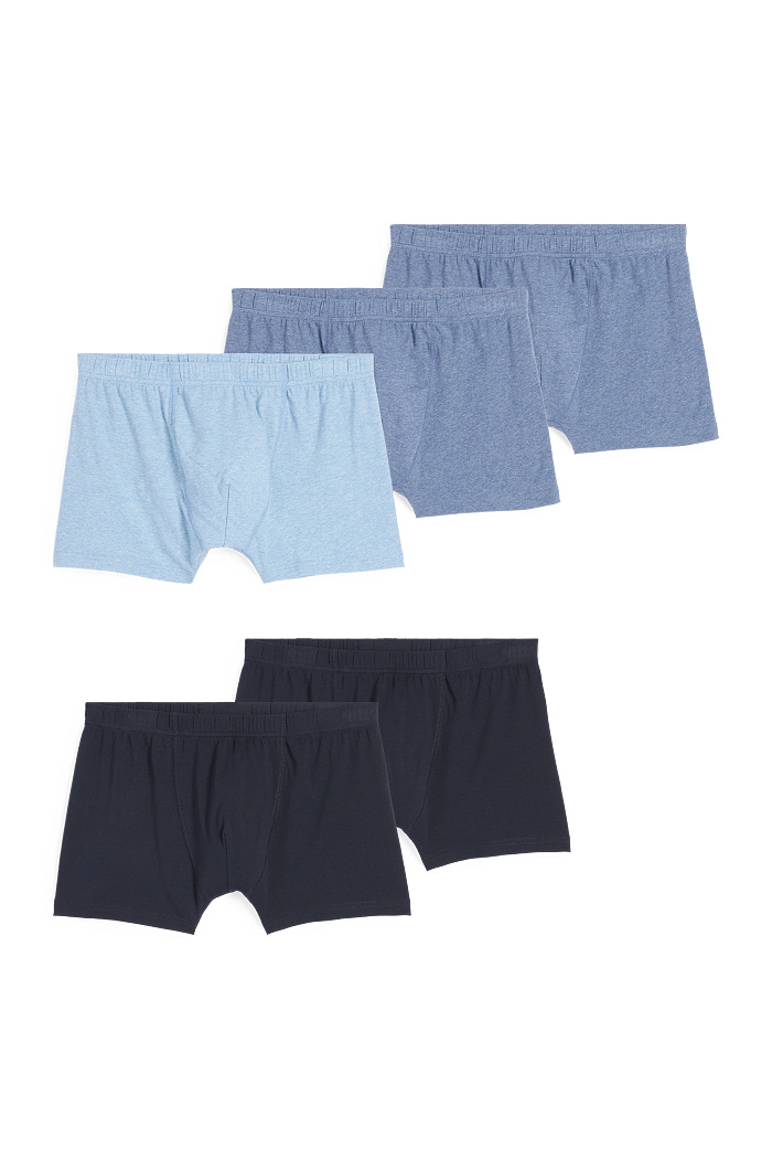 C&A Multipack 5er-Trunks, Blau, Größe: 2XL