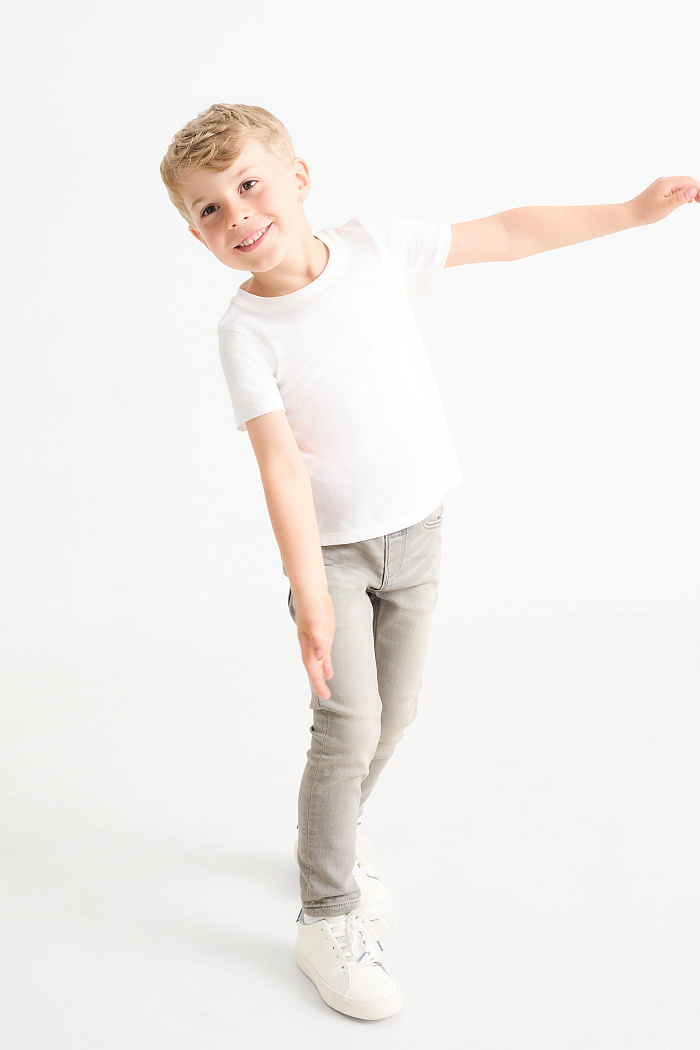 C&A Skinny Jeans, Grau, Größe: 110