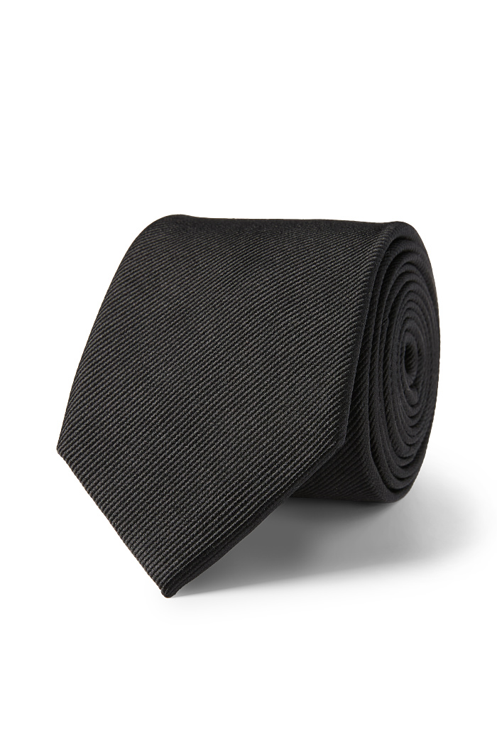 C&A Seidenkrawatte, Schwarz, Größe: 1 size