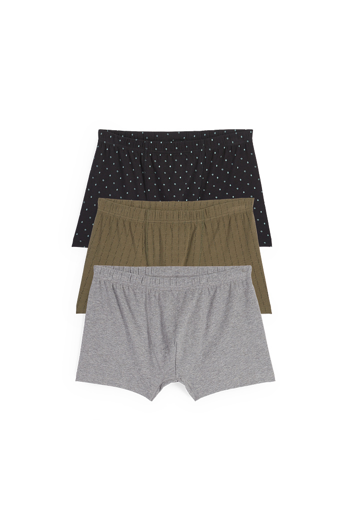 C&A Multipack 3er-Trunks, Grün, Größe: M