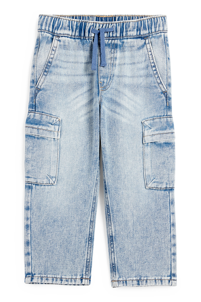 C&A Cargo Jeans, Blau, Größe: 98