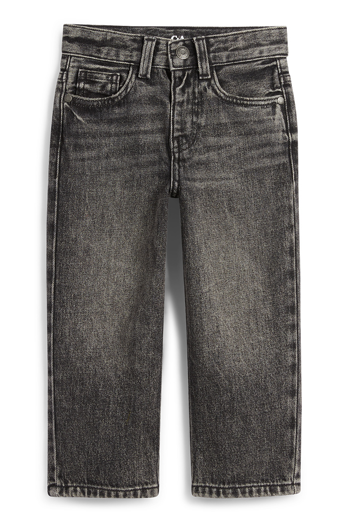 C&A Loose Fit Jeans, Grau, Größe: 98