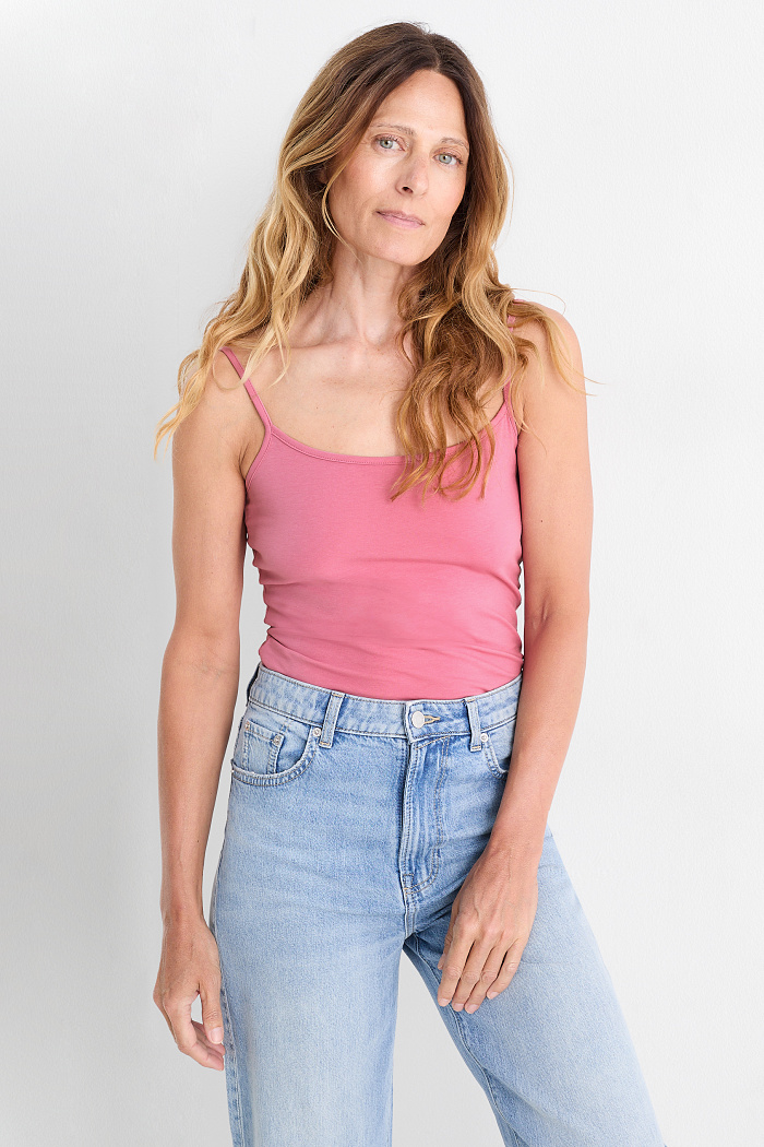 C&A Multipack 2er-Top, Weiß, Größe: L