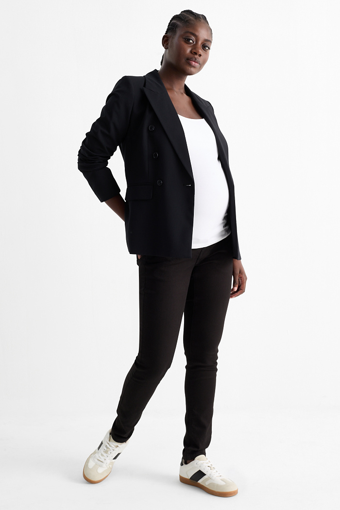 C&A Umstandsjeans-Skinny Jeans-LYCRA , Schwarz, Größe: 44