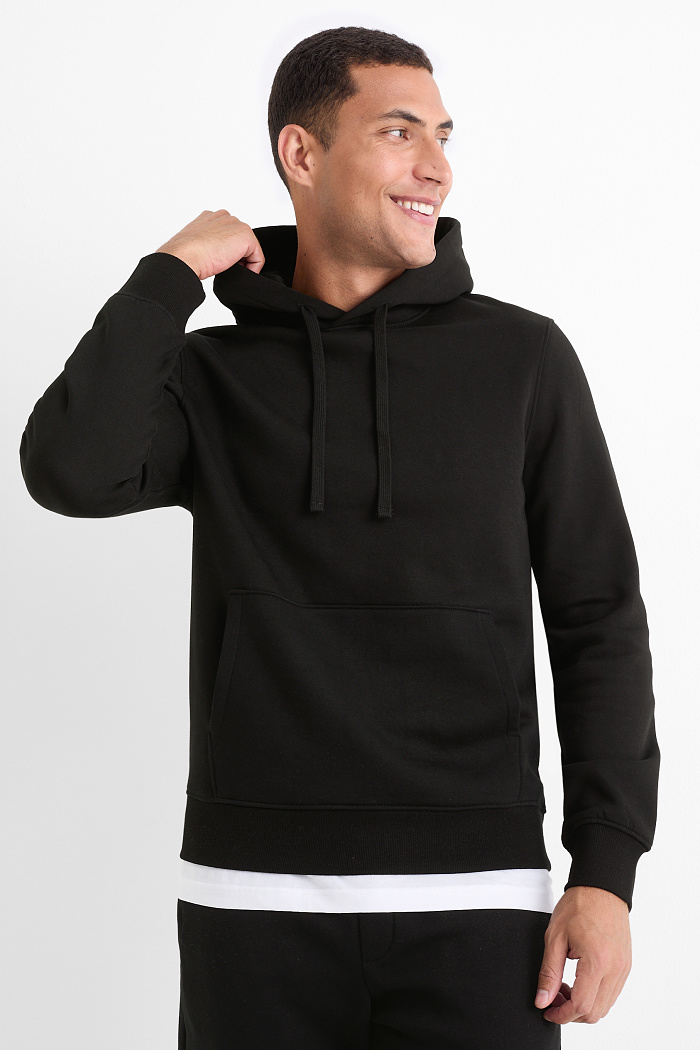 C&A Hoodie, Schwarz, Größe: 2XL