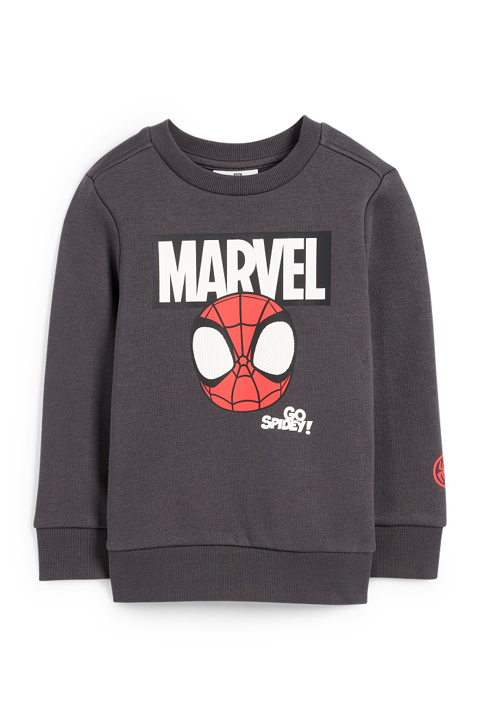 C&A Spidey und seine Super-Freunde-Sweatshirt, Grau, Größe: 98