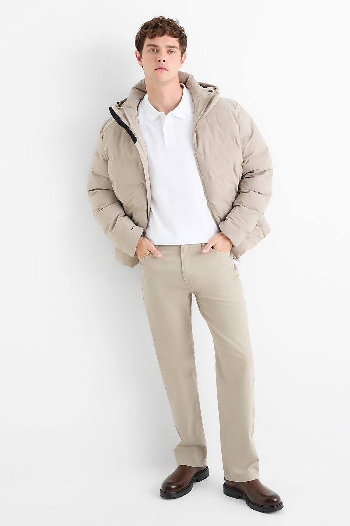 C&A Hose-Regular Fit, Beige, Größe: W42 L32