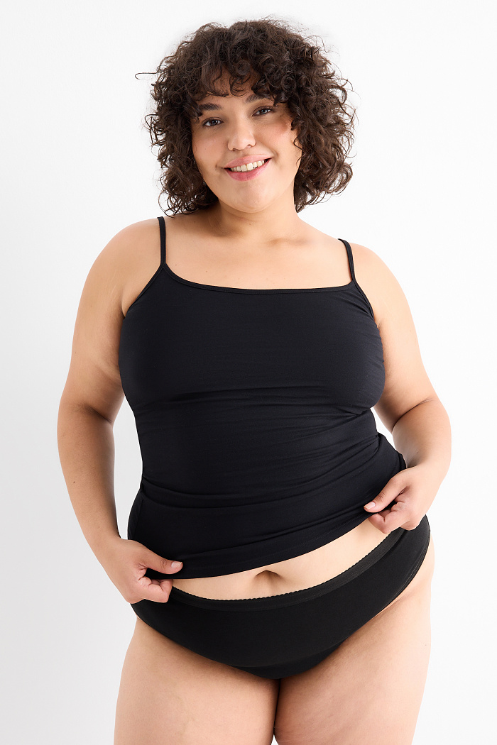 C&A Multipack 3er-Slip, Schwarz, Größe: 4XL