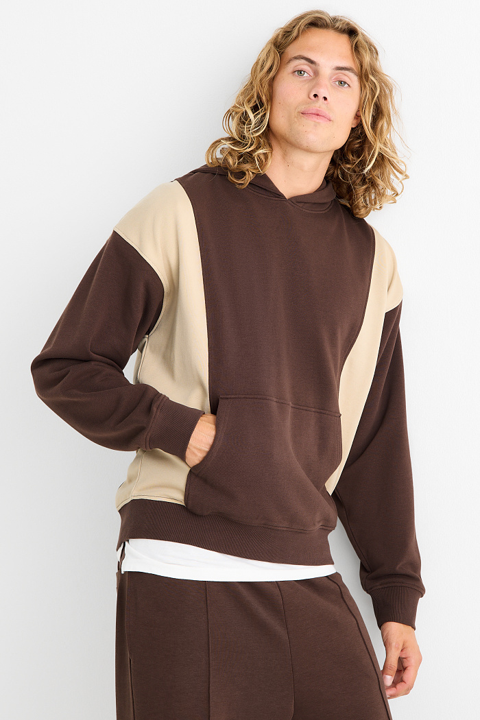 C&A Hoodie, Braun, Größe: S