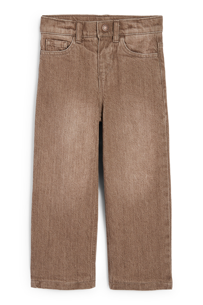 C&A Loose Fit Jeans-Thermojeans, Grau, Größe: 110