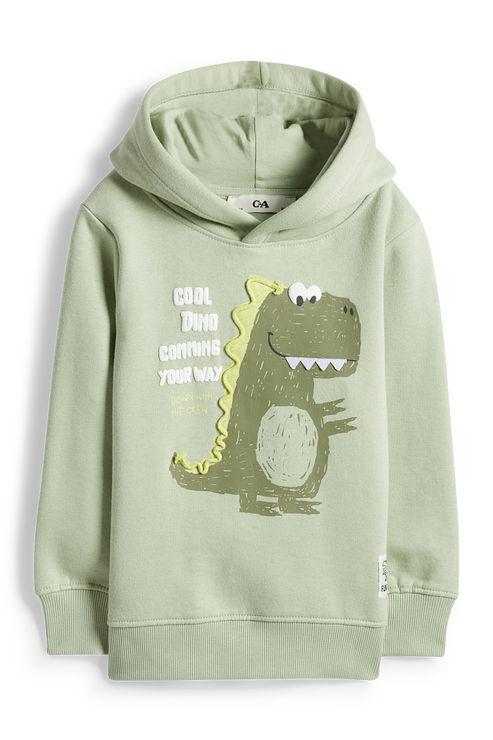 C&A Dino-Hoodie, Grün, Größe: 92