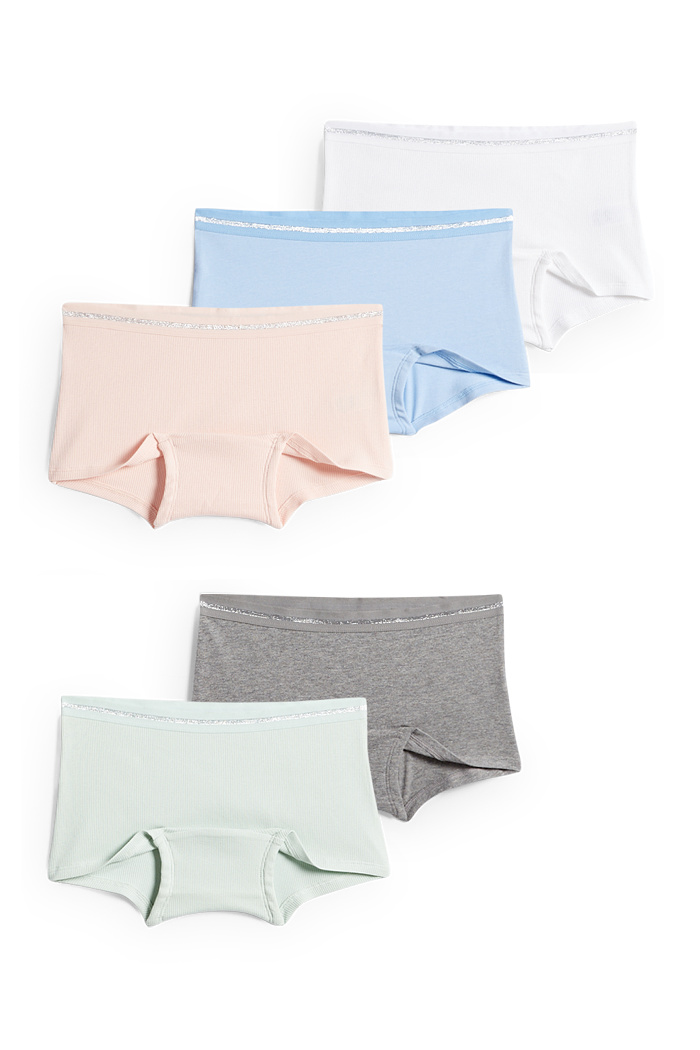C&A Multipack 5er-Boxershorts, Rosa, Größe: 134-140