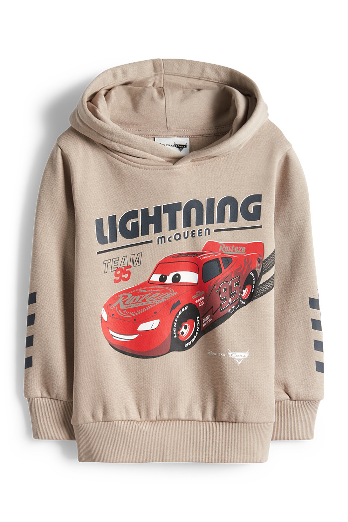 C&A Cars-Hoodie, Beige, Größe: 104