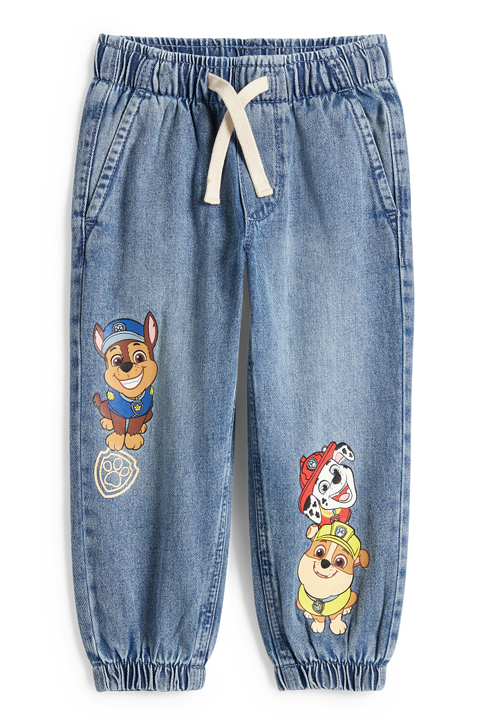 C&A PAW Patrol-Chase, Marshall-Relaxed Jeans-Thermojeans, Blau, Größe: 110
