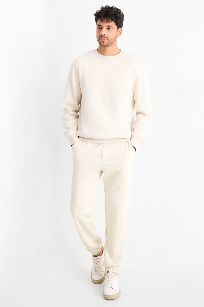 C&A Jogginghose, Weiß, Größe: 2XL
