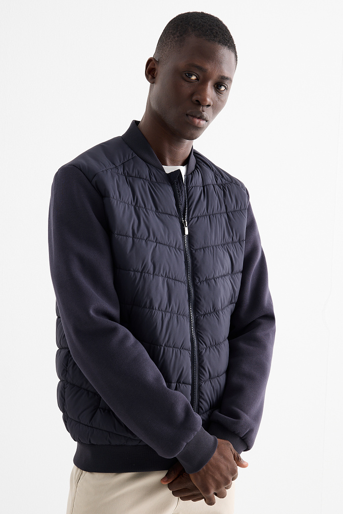 C&A Steppjacke, Blau, Größe: L