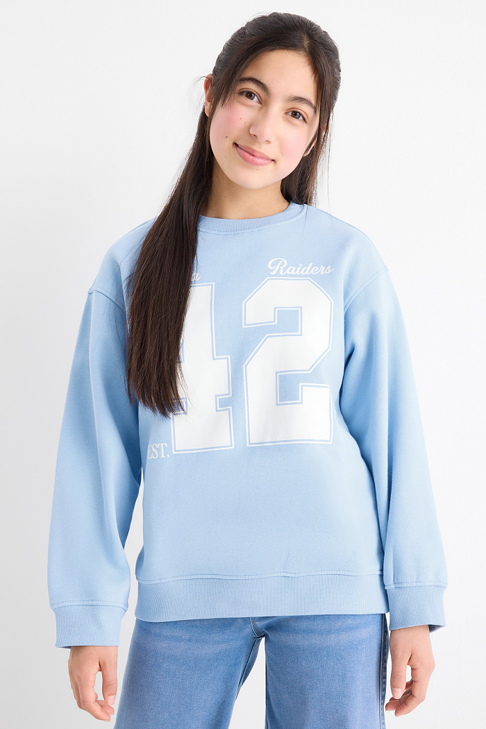 C&A Atlanta-Sweatshirt, Blau, Größe: 128