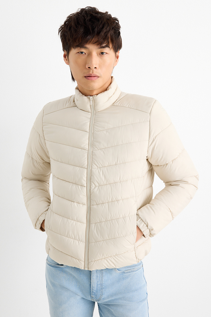 C&A Steppjacke, Beige, Größe: L