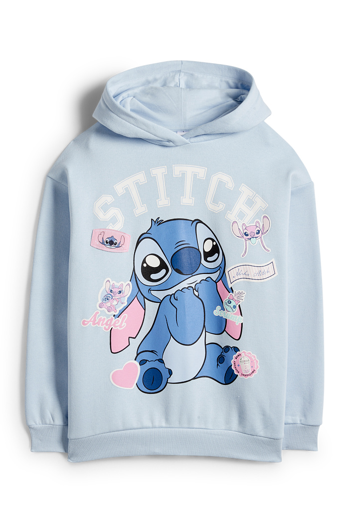 C&A Lilo & Stitch-Hoodie, Blau, Größe: 158