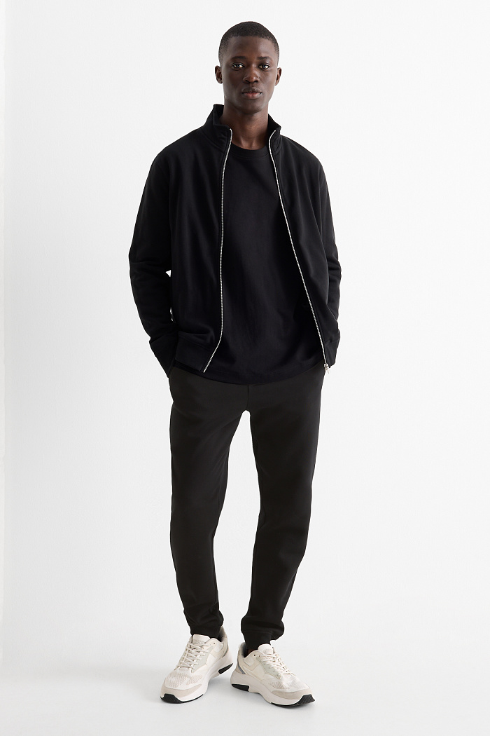 C&A Jogginghose, Schwarz, Größe: 2XL