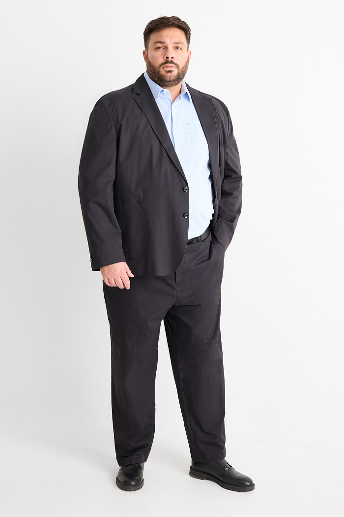 C&A Hose-Regular Fit, Grau, Größe: 5XL