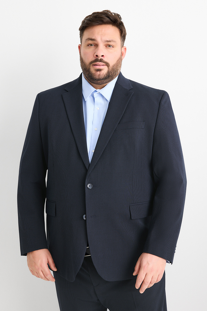 C&A Sakko-Regular Fit-Flex-LYCRA , Blau, Größe: 68