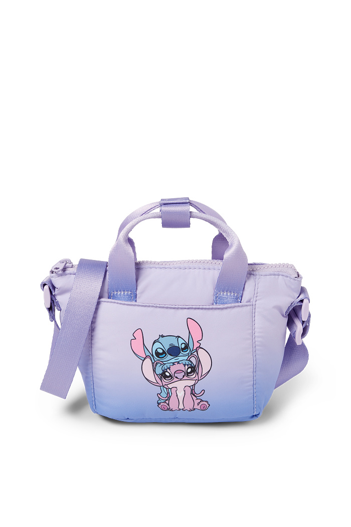 C&A Lilo & Stitch-Umhängetasche-gemustert, Lila, Größe: 1 size