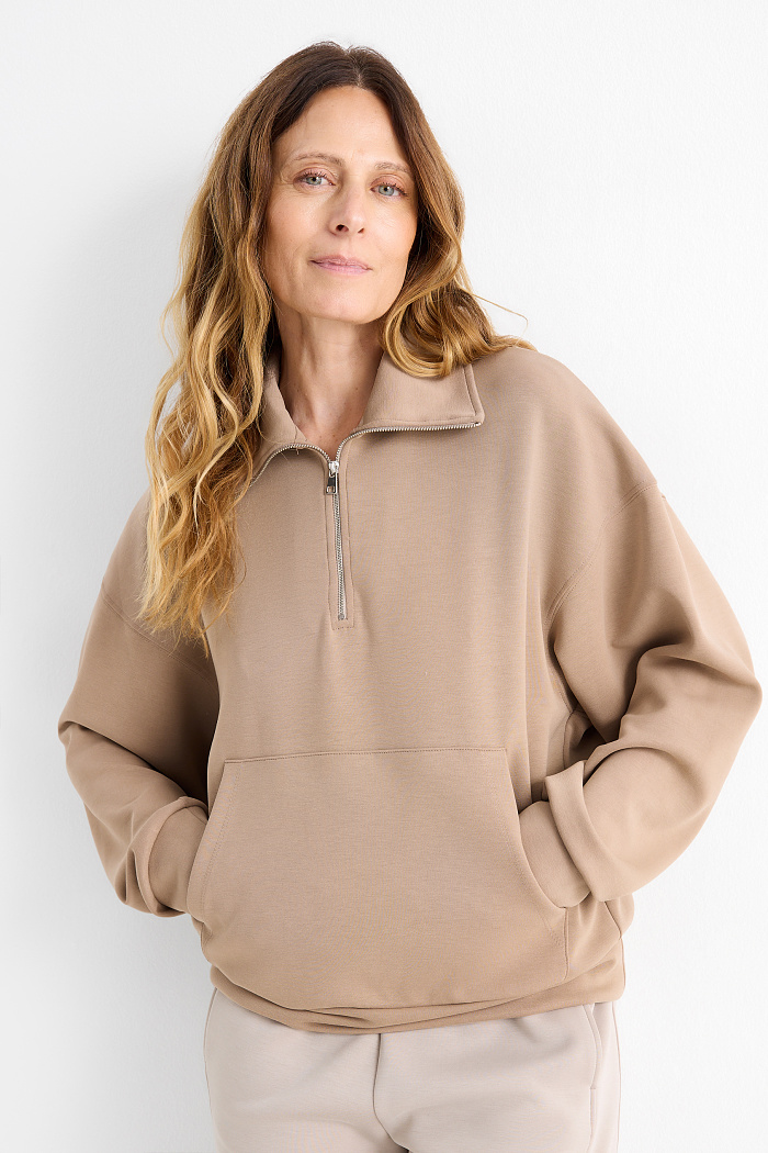C&A Sweatshirt, Beige, Größe: XL