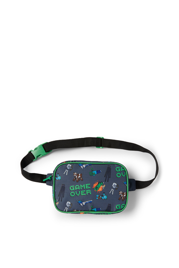 C&A Minecraft-Gürteltasche, Grün, Größe: 1 size