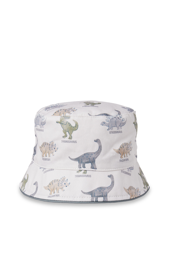 C&A Dino-Baby-Hut, Weiß, Größe: 48-49