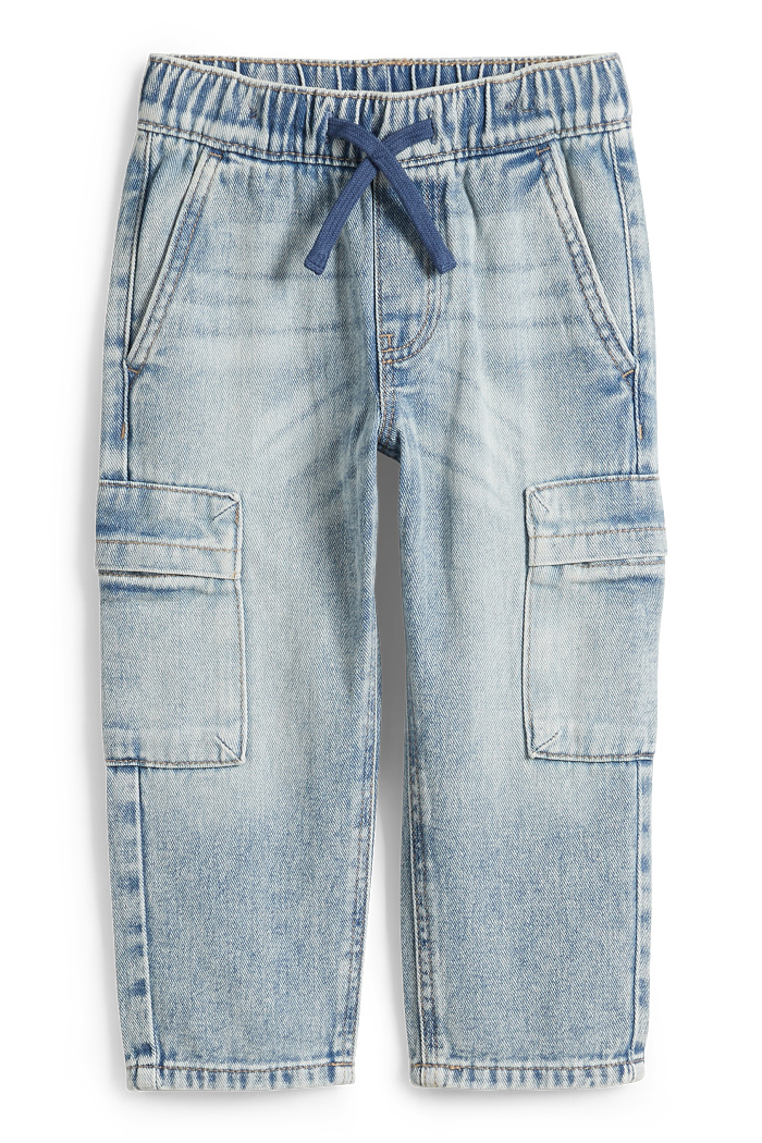 C&A Cargo Jeans, Blau, Größe: 116