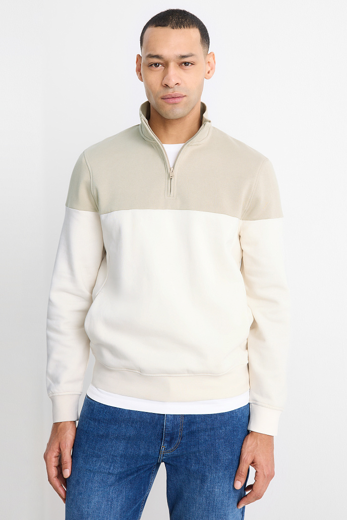 C&A Sweatshirt, Beige, Größe: XL