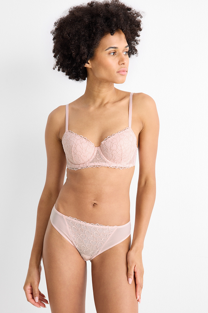 C&A Brazilian Slip, Rosa, Größe: XL