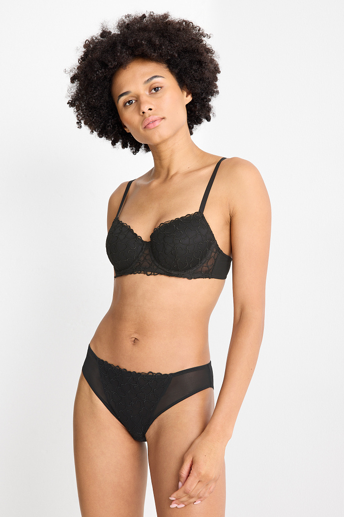 C&A Brazilian Slip, Schwarz, Größe: XL