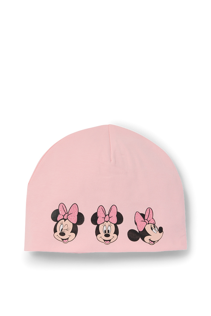 C&A Minnie Maus-Mütze-Glanz-Effekt, Rosa, Größe: 110-122