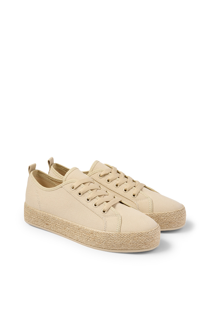 C&A Sneaker, Beige, Größe: 39
