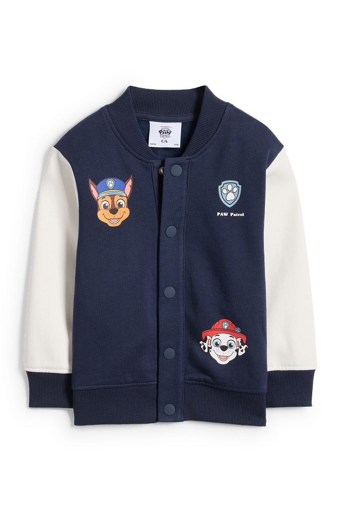 C&A PAW Patrol-Chase, Marshall, Rubble, Zuma-Collegejacke, Blau, Größe: 128